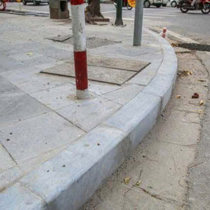 Đá Bó Vỉa Ghi Sáng
